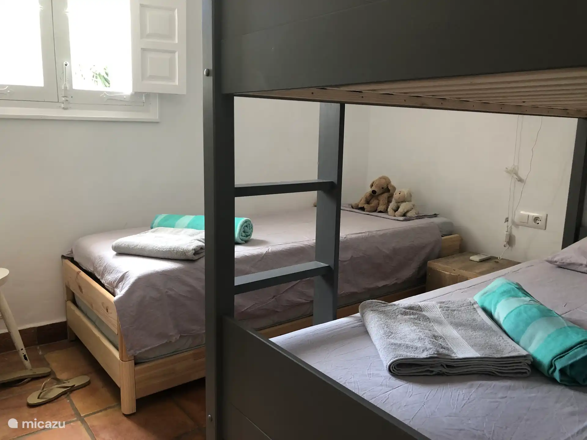 Bedroom with bunk beds