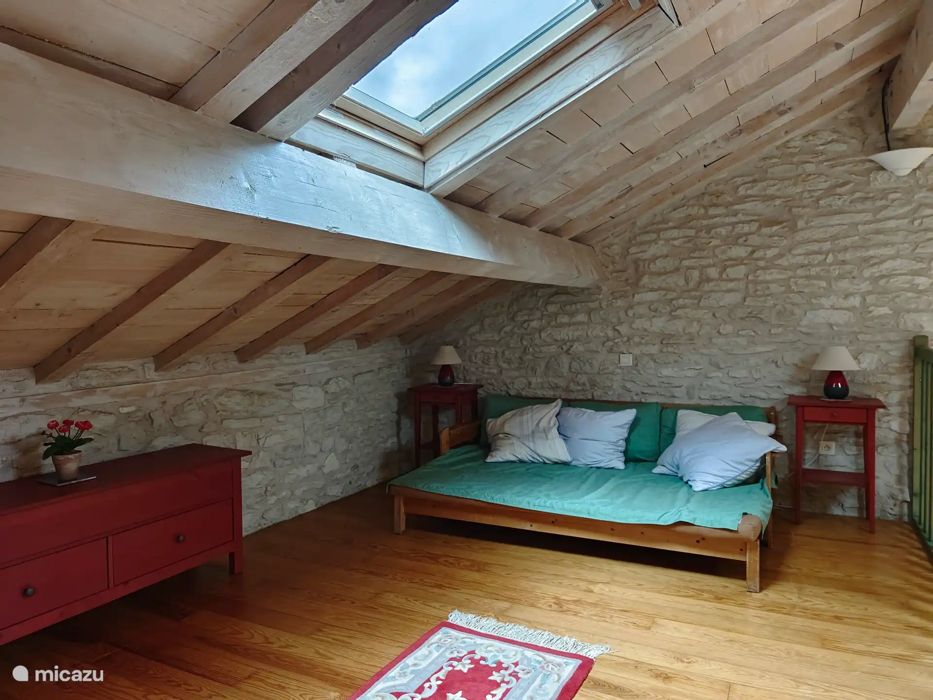 Zwischengeschoss in der Hütte