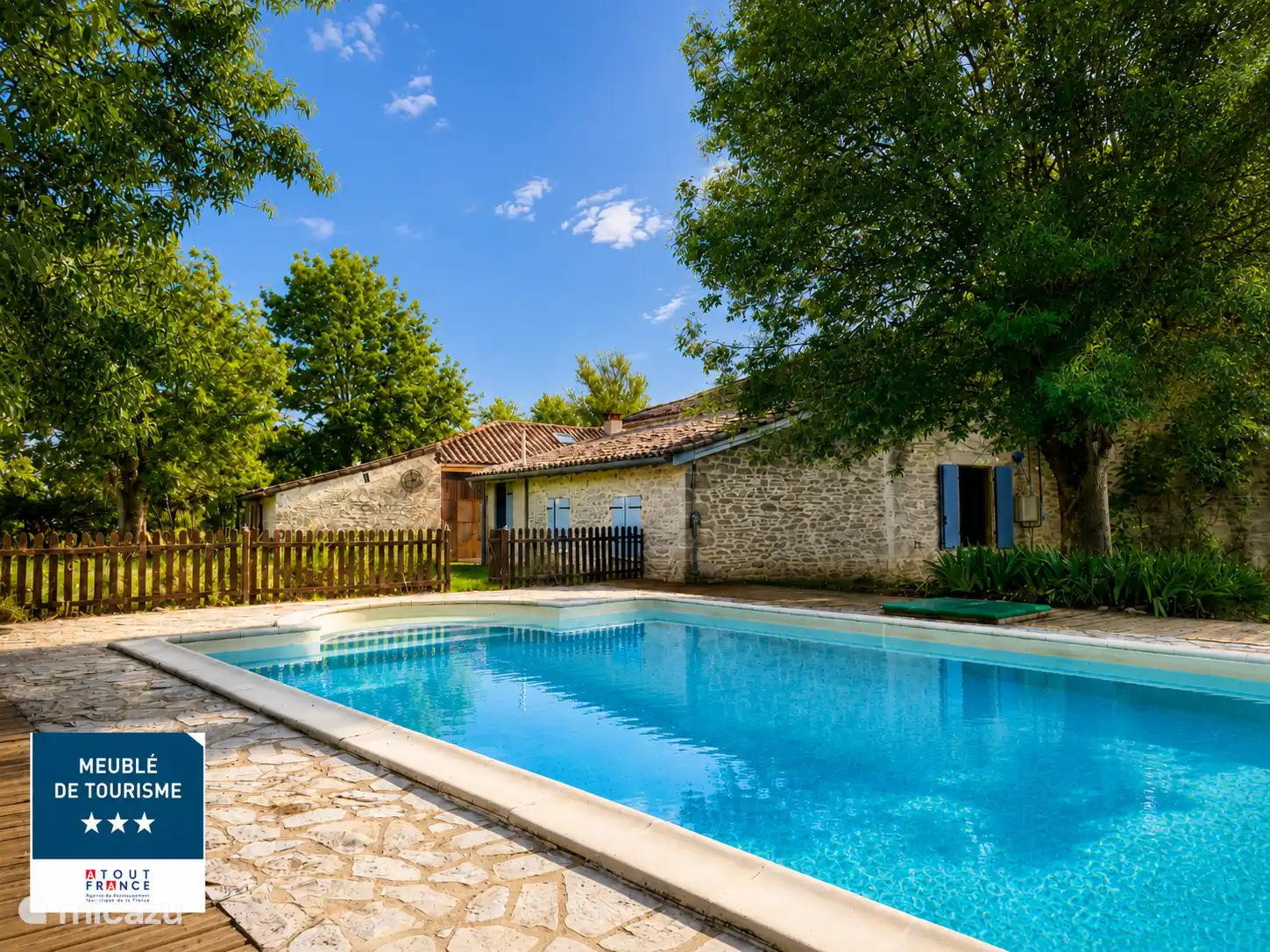 casa vacacional, Fontanes , Lot, Francia - Gite Bacquiès - piscina jardín cerrado