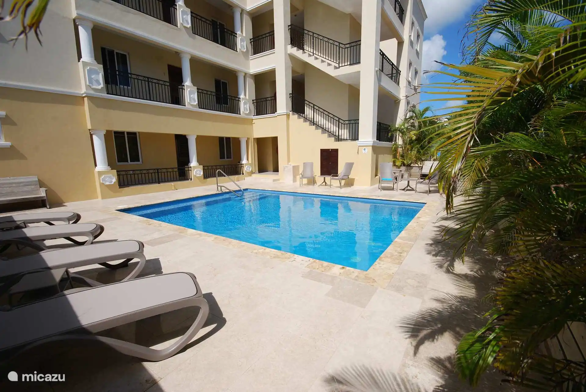 Zwembad met pooldeck