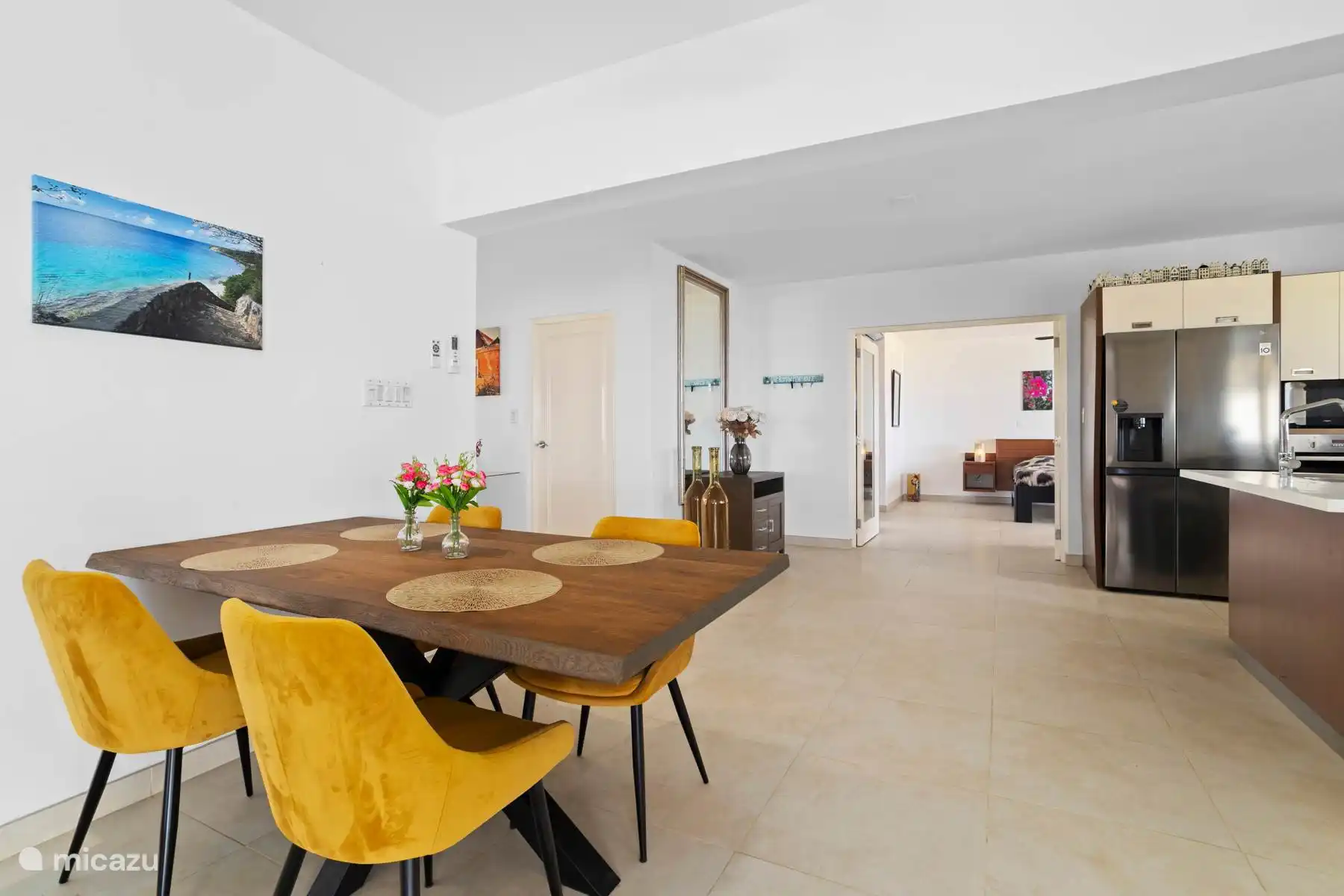 Eetgedeelte woonkamer