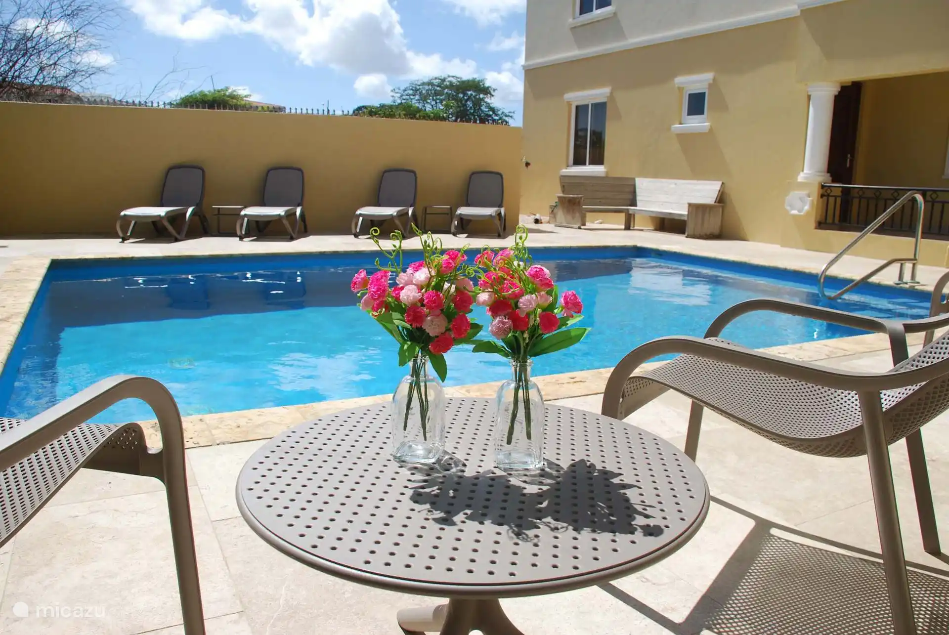 Zwembad met pooldeck