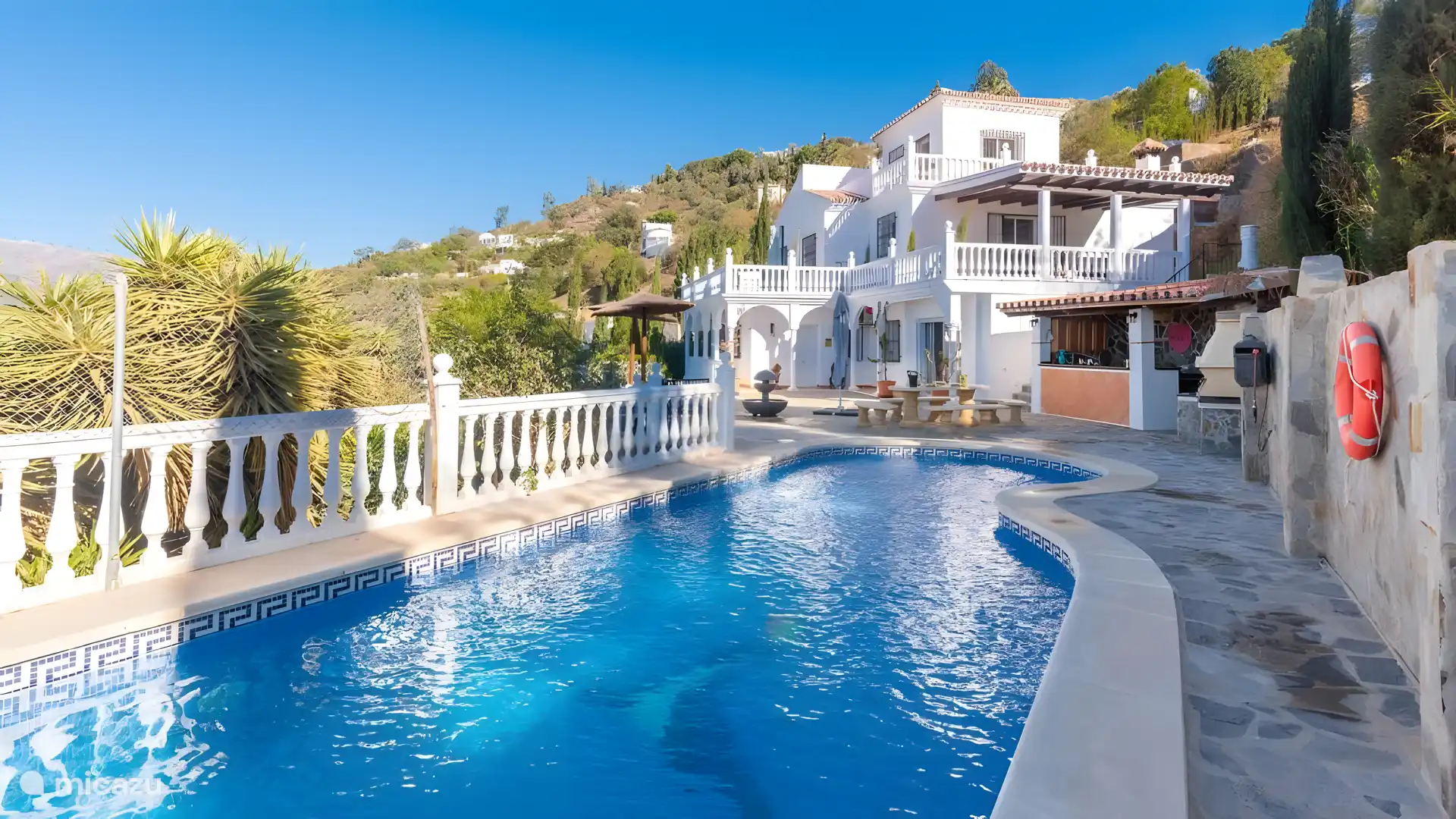 villa, Algarrobo, Andalousie, Espagne - Casa Arco Iris De La Montaña