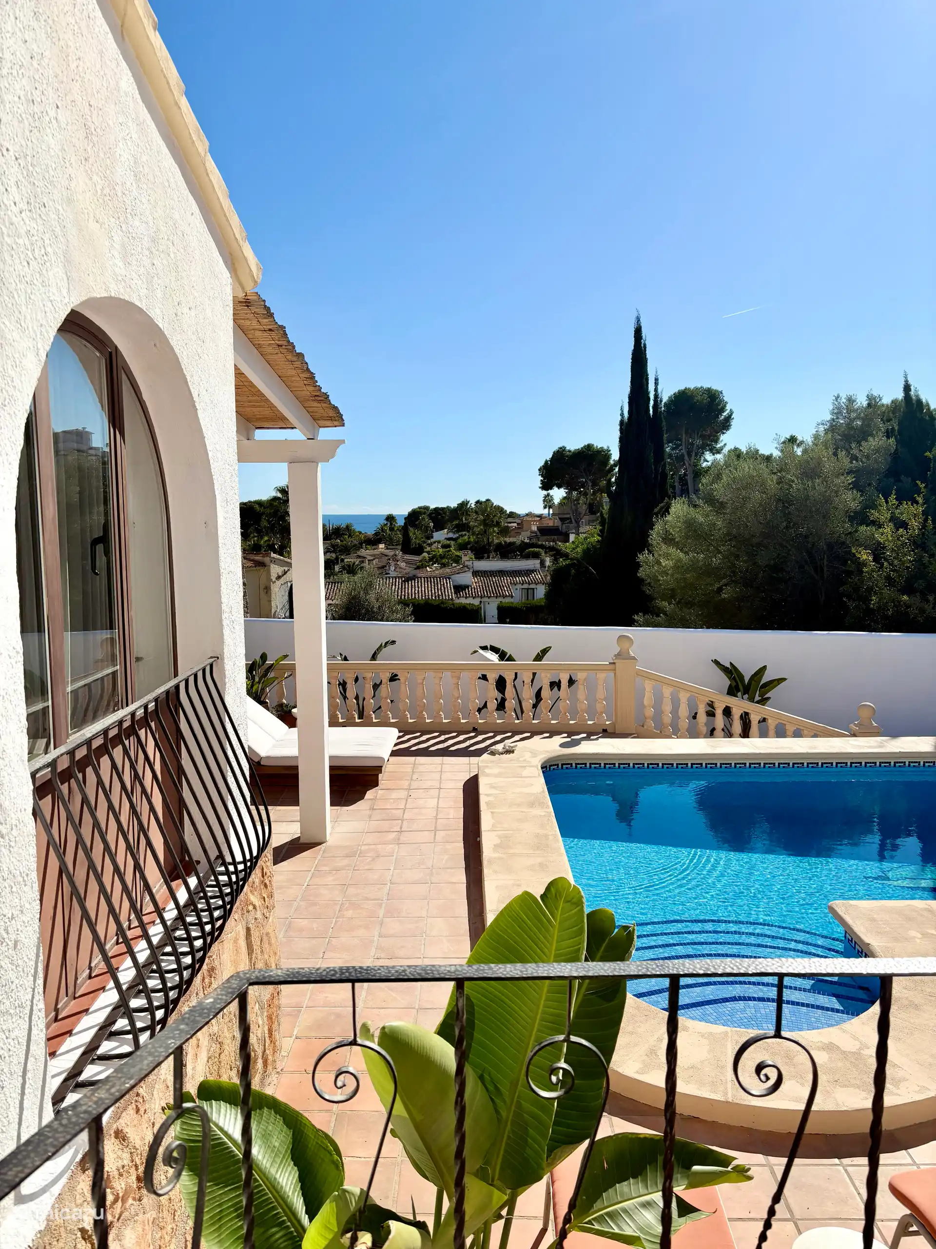 Uitzicht vanuit de keuken