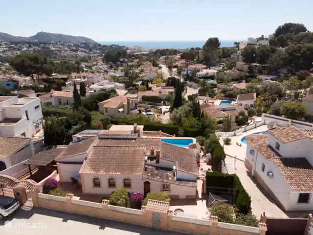 Casa Louá | Espagne, Costa Blanca, Moraira - maison de vacances Vue de dessus
