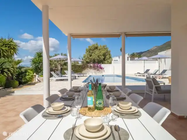 Villa Selene | Espagne, Costa Blanca, Jávea - villa Salle à manger extérieure pour des repas conviviaux.