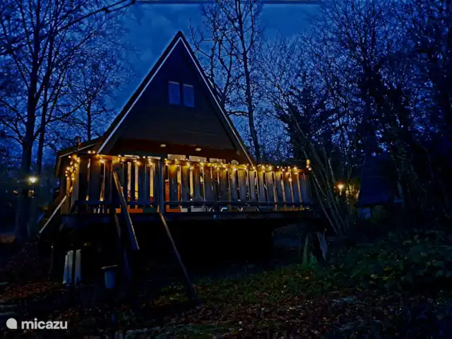 Location de Vacances Belgique, Ardennes, Durbuy, chalet - SilvaRosa Durbuy La maison dans l’esprit de Noël2