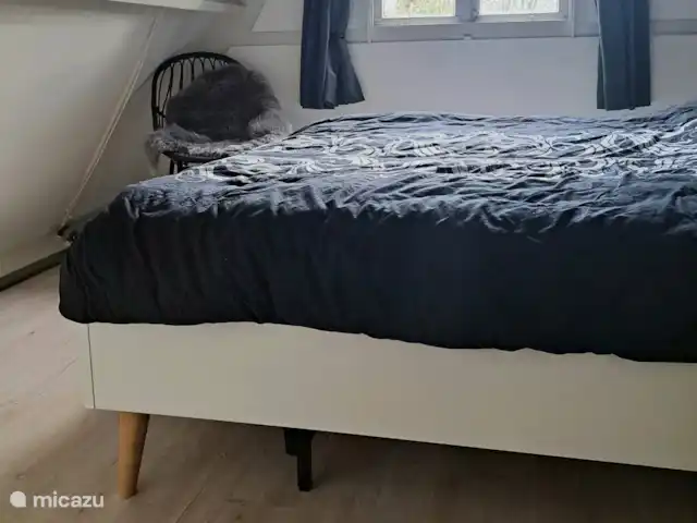 Location de Vacances Belgique, Ardennes, Durbuy, chalet - SilvaRosa Durbuy Chambre 1 avec un lit double