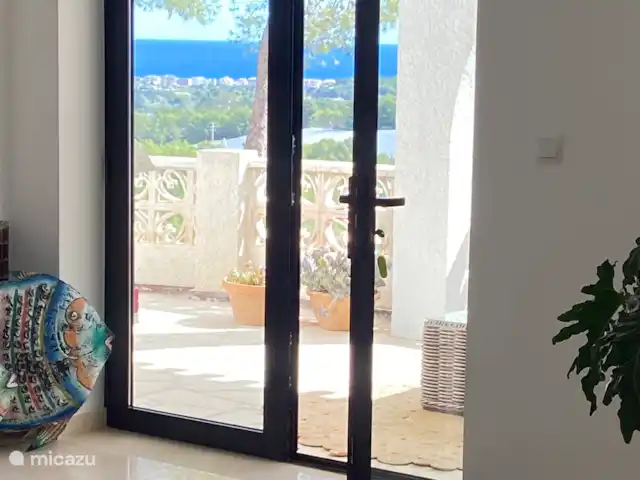 Casa nooit gedacht huren in Spanje, Costa Blanca, Alfáz del Pi - villa Uitzicht uit keuken