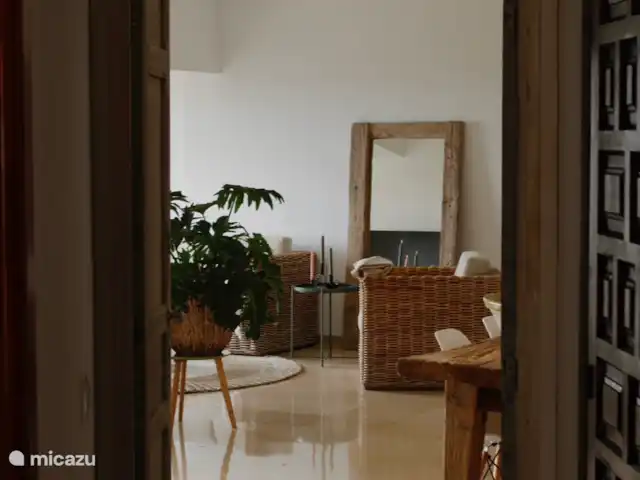 Casa nooit gedacht huren in Spanje, Costa Blanca, Alfáz del Pi - villa Vanuit gang naar woonkamer