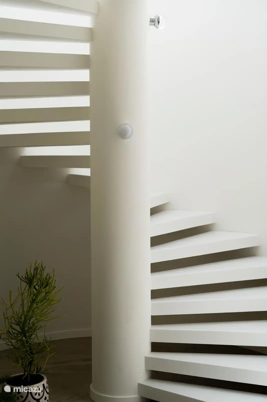 Staircase Detail to Master Bedroom