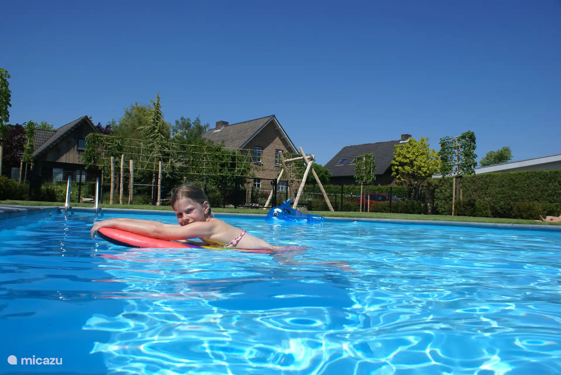 Piscine à Domein Hellebeuk, utilisation partagée