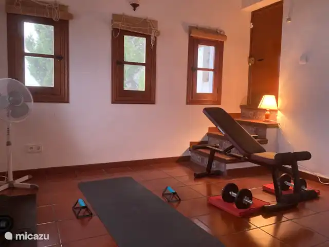Casa La Serena et Casita del Toro  | Espagne, Andalousie, Cómpeta - maison de vacances Salle de sport et chambre supplémentaire