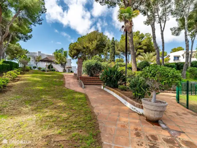 Location de Vacances Espagne, Costa del Sol, Mijas Costa, appartement - Miraflores Jardin A jardin