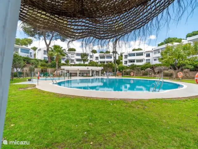 Location de Vacances Espagne, Costa del Sol, Mijas Costa, appartement - Miraflores Jardin A Piscine&bar