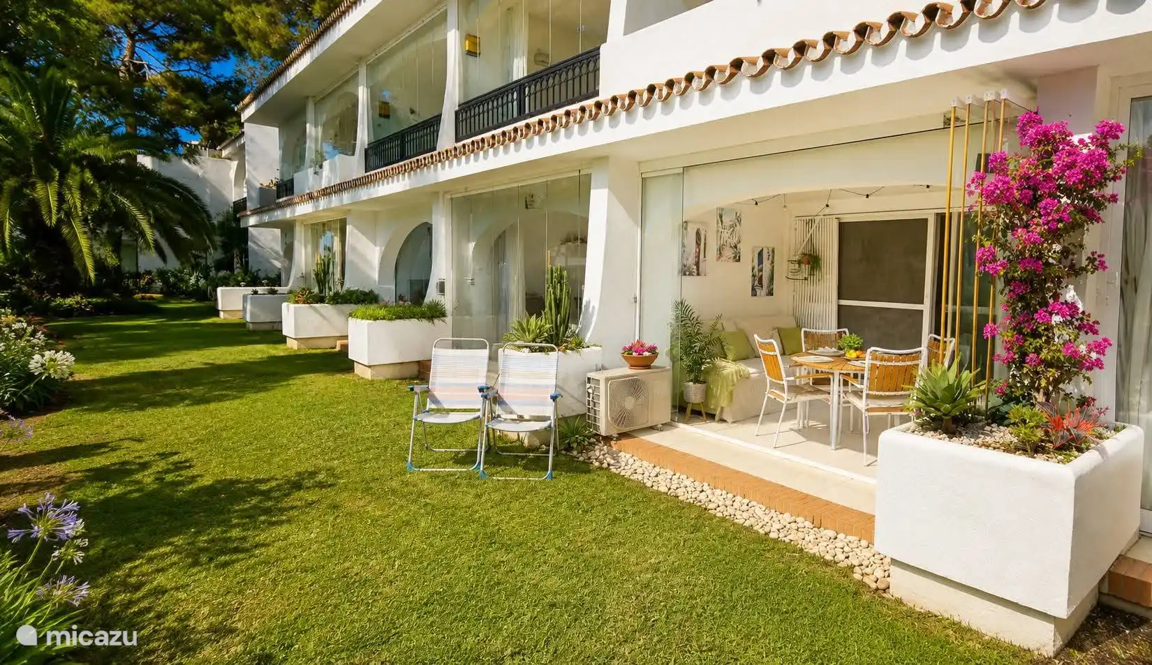 Balkon, tuin