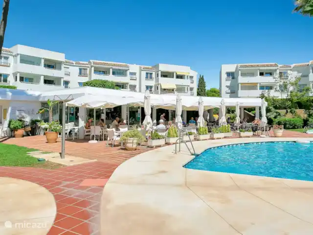 Miraflores Monte B en España, Costa del Sol, Mijas Costa - apartamento Piscina con bar