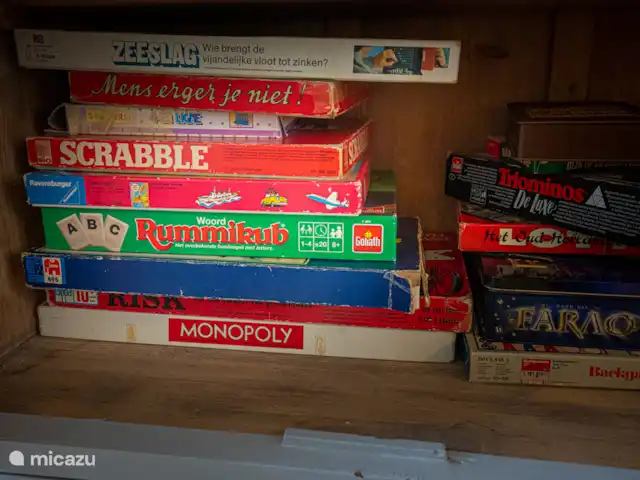 DormyHouse | Pays-Bas, Drenthe, Wateren - maison de vacances La maison dispose d’un large choix de jeux.