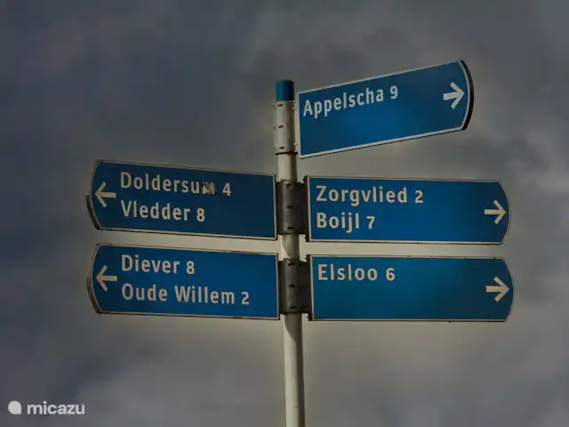 DormyHouse | Pays-Bas, Drenthe, Wateren - maison de vacances Les villages autour de Wateren.