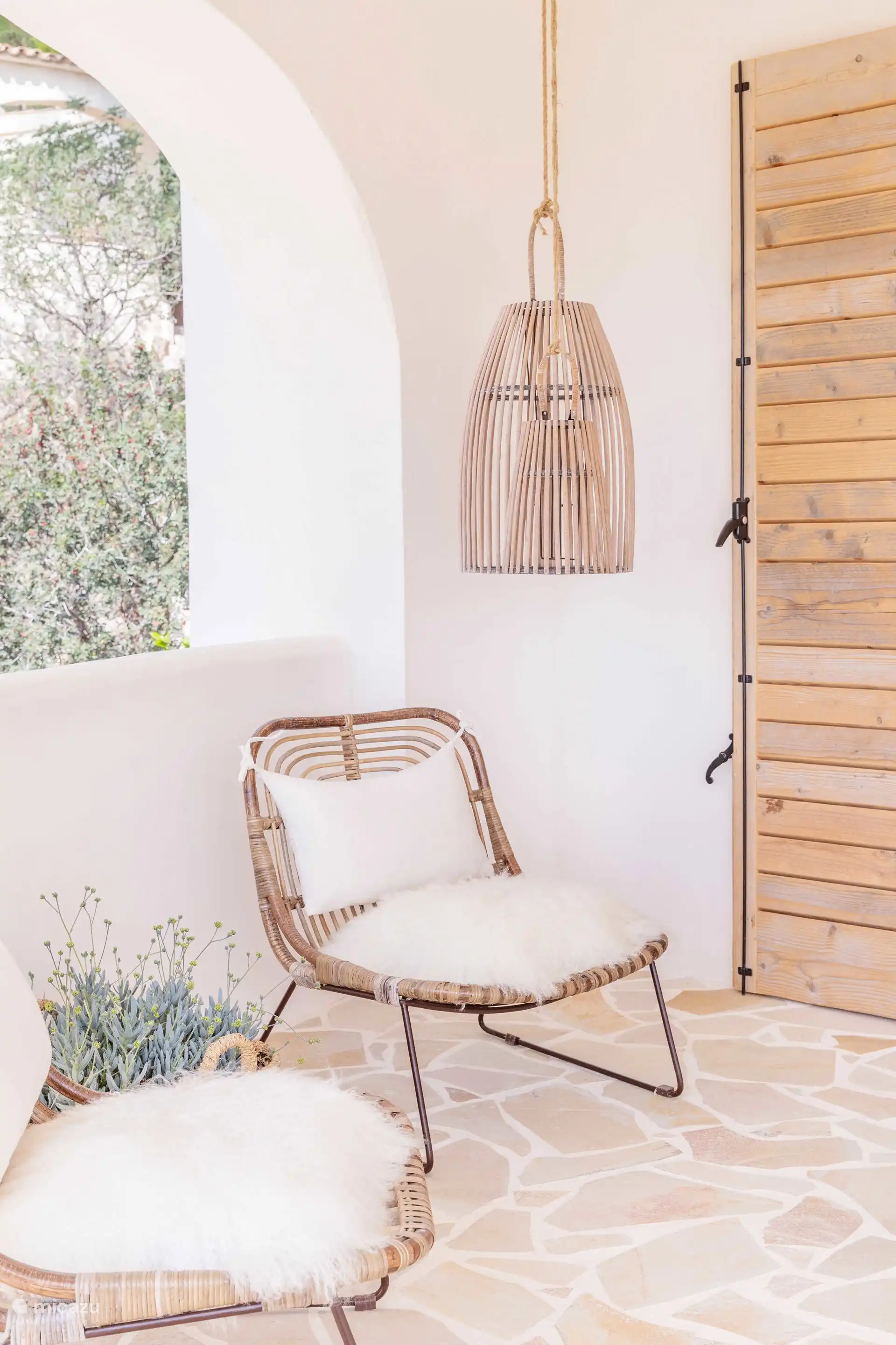 Casa Roca - Gezellig terras.