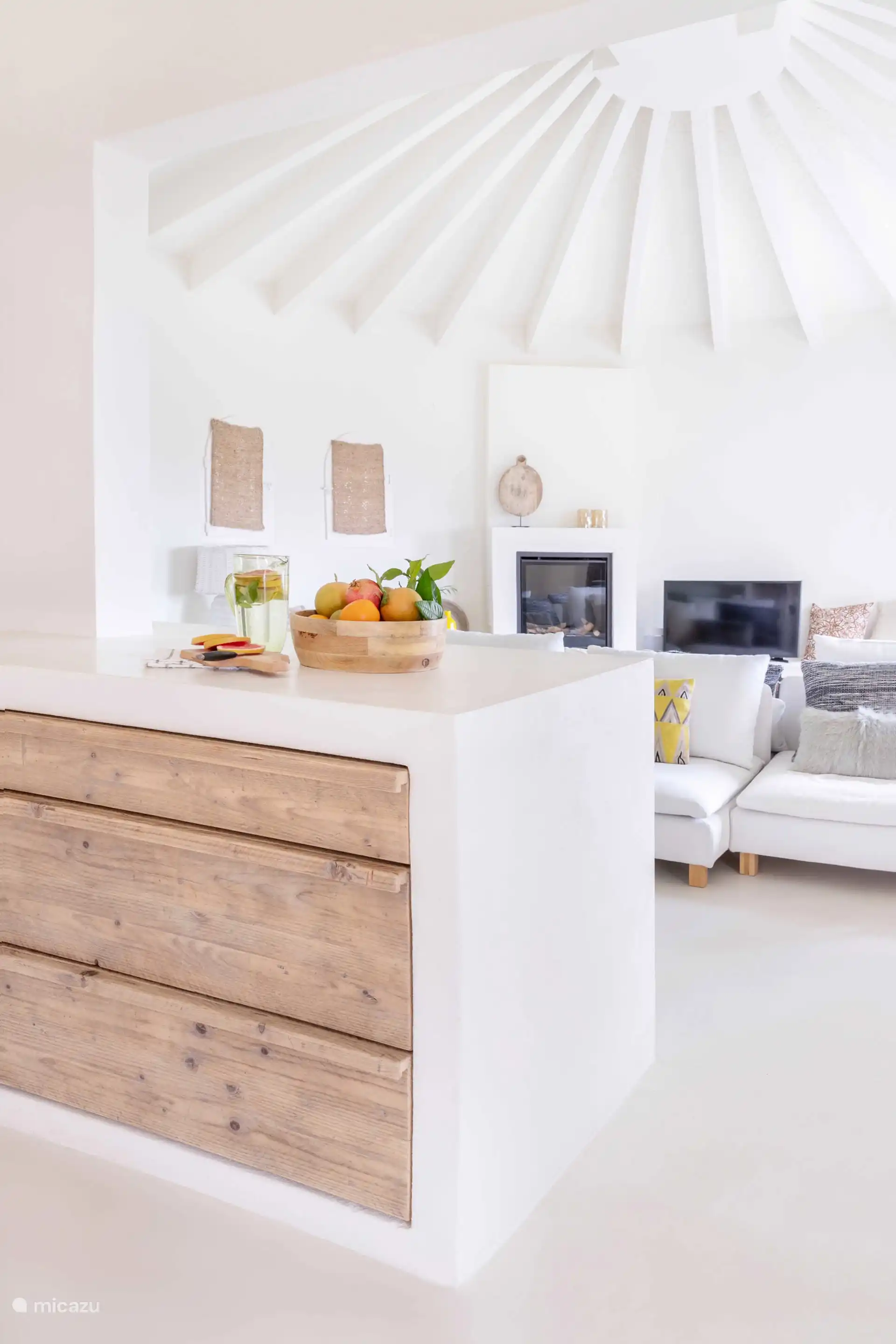 Casa Roca - Open keuken en woonruimte.