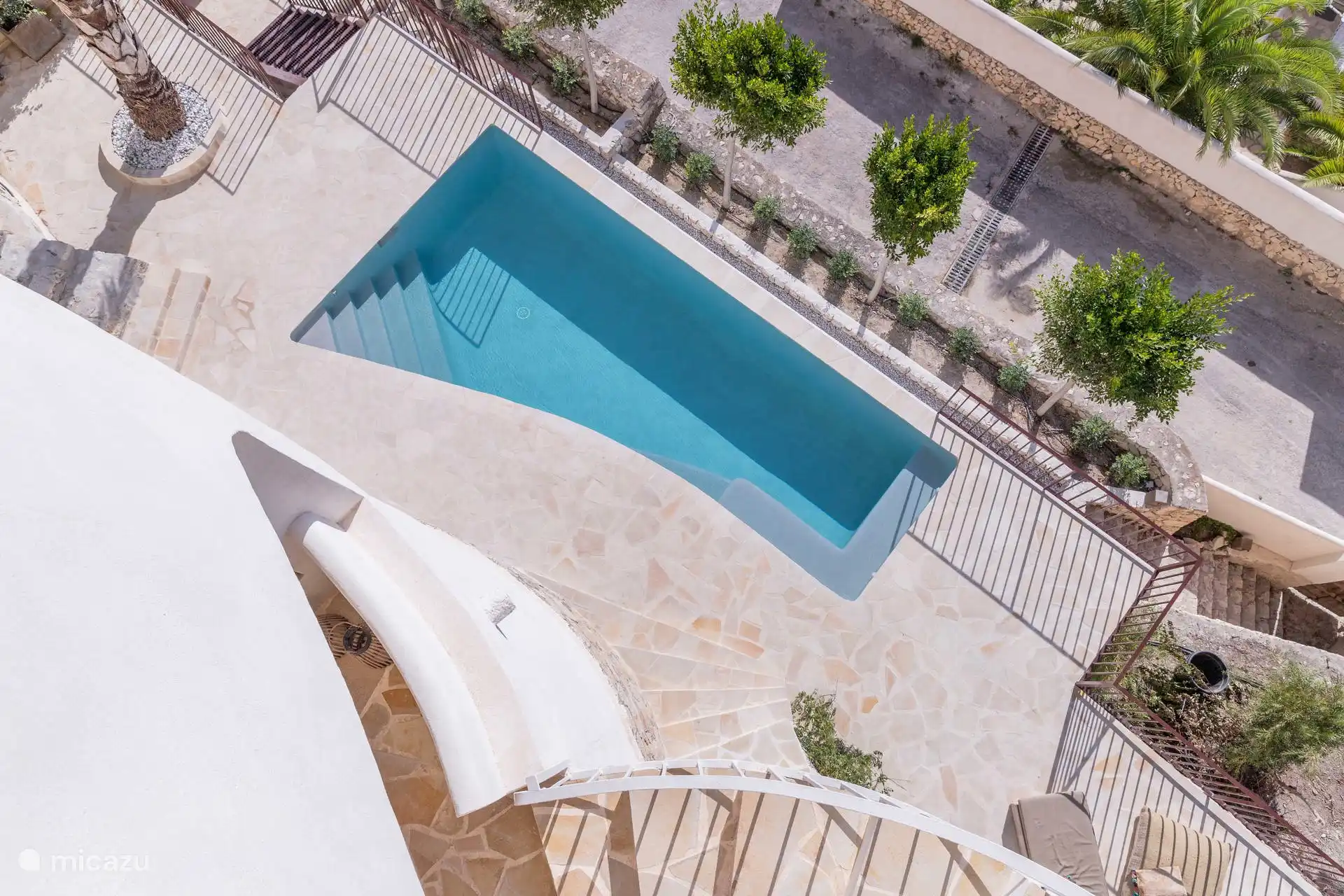 Casa Roca - Zwembadgedeelte.