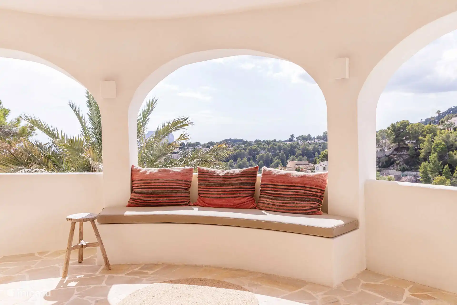 Casa Roca - Overdekt terras.