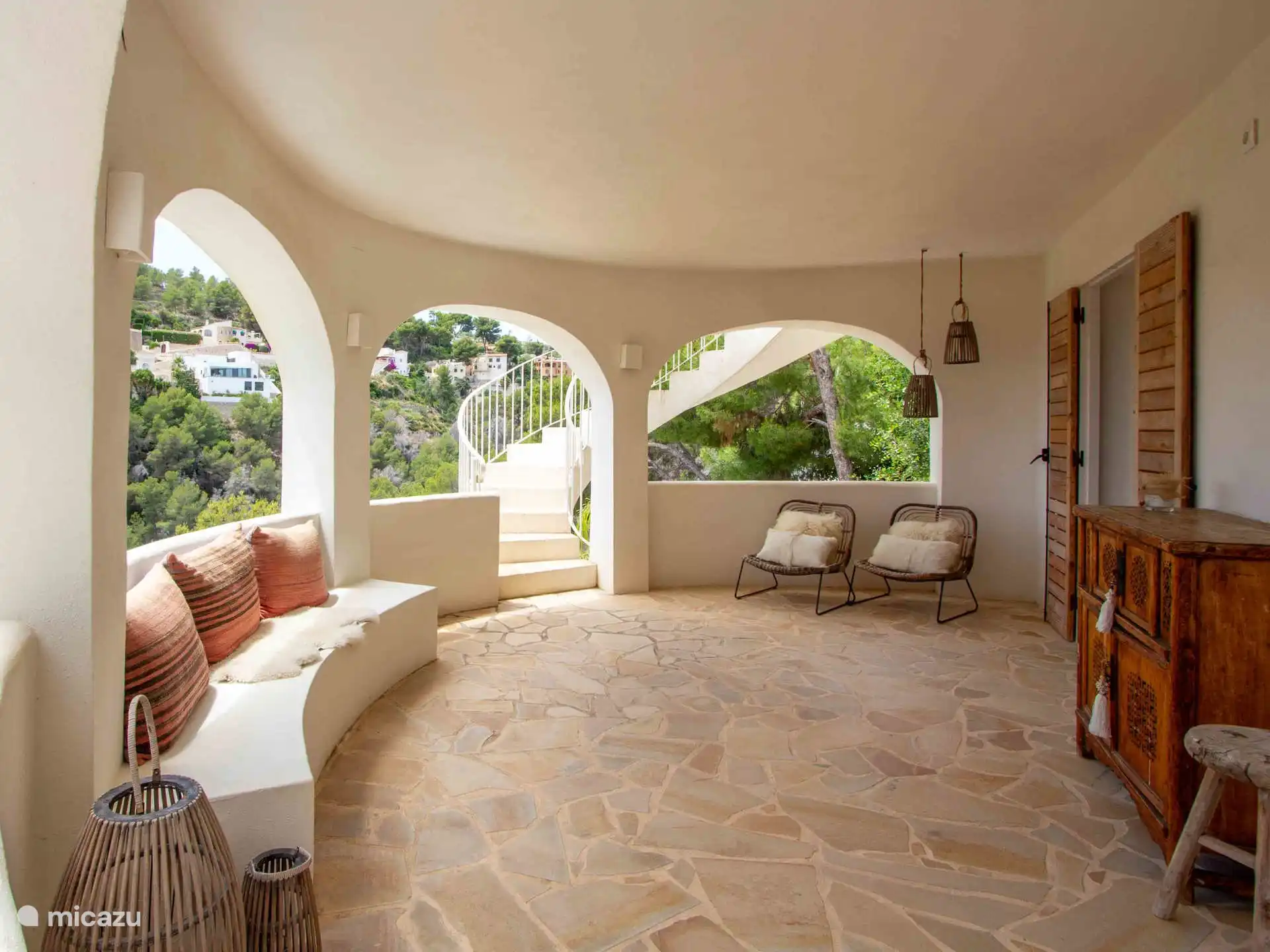 Casa Roca - Terraza con acceso al dormitorio