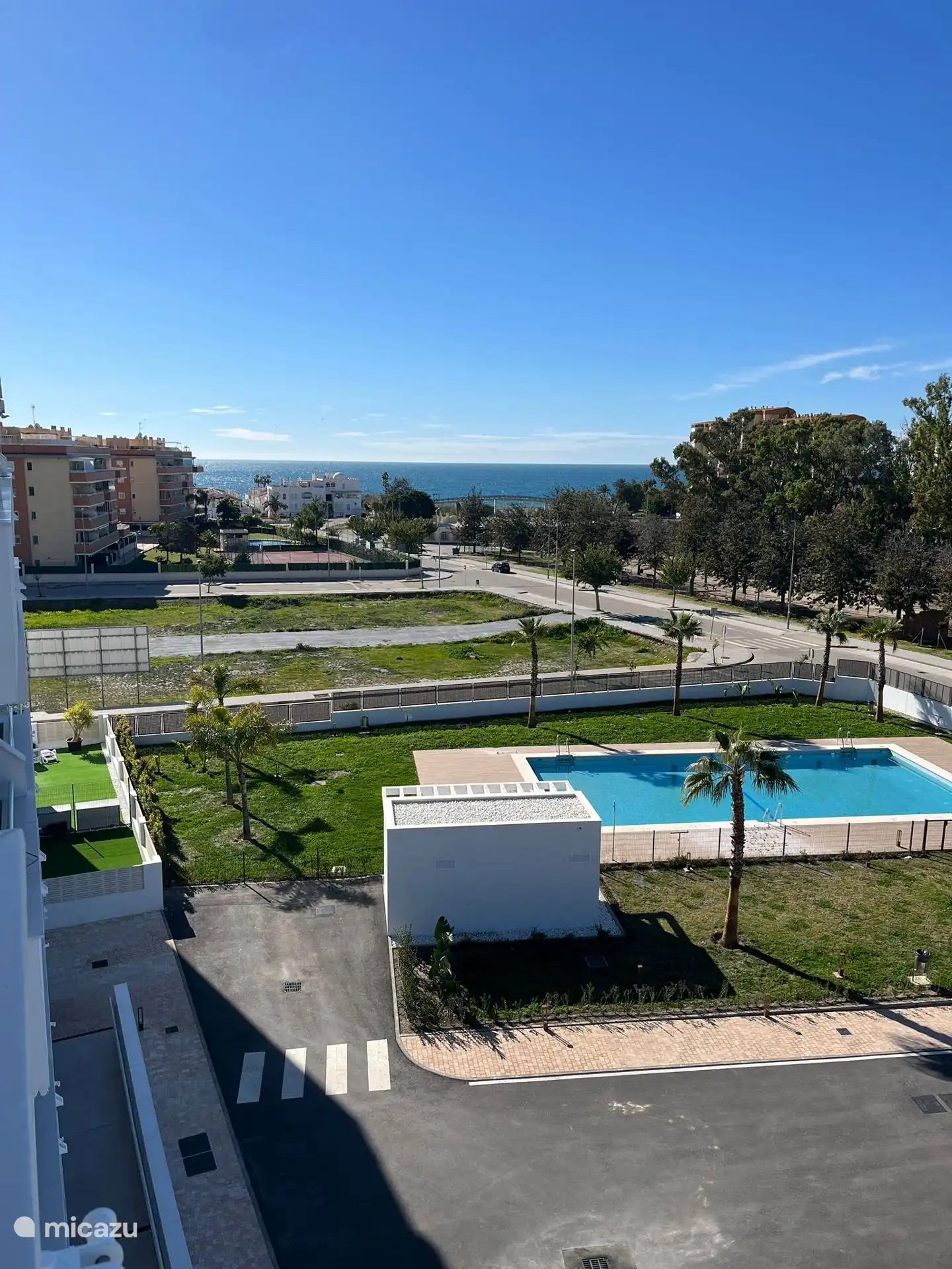 Vista desde el balcón