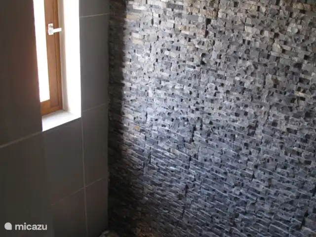 Villa Escorpios  en Grecia, Gracia Central, Pogonia - villa Dormitorio principal en suite con ducha