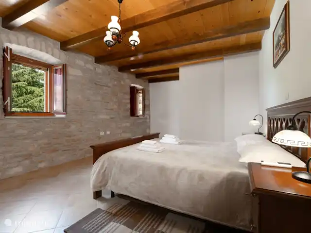 Villa Kristijan en Croacia, Istria, Zminj - villa dormitorio