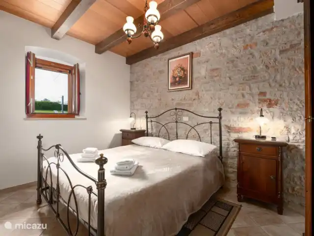 Villa Kristijan en Croacia, Istria, Zminj - villa dormitorio