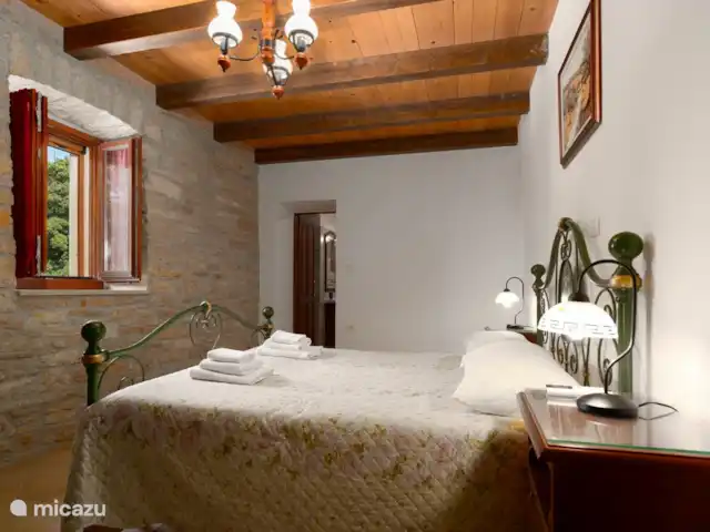 Villa Kristijan en Croacia, Istria, Zminj - villa dormitorio