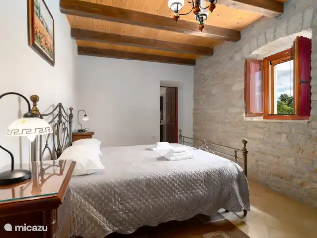 Villa Kristijan en Croacia, Istria, Zminj - villa dormitorio