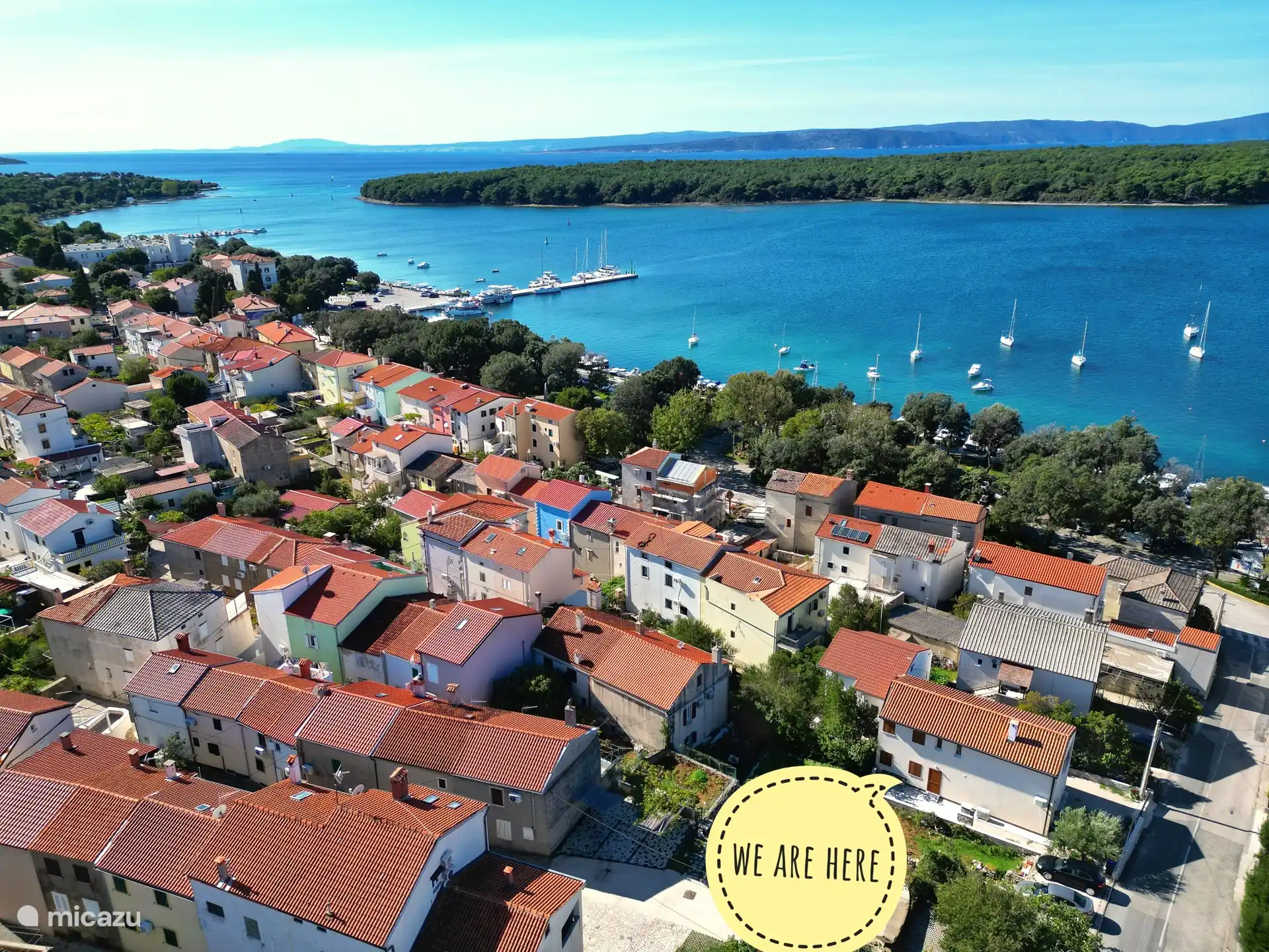 Ferienhaus Nina - Punat  in Kroatien, Krk, Punat - Ferienhaus