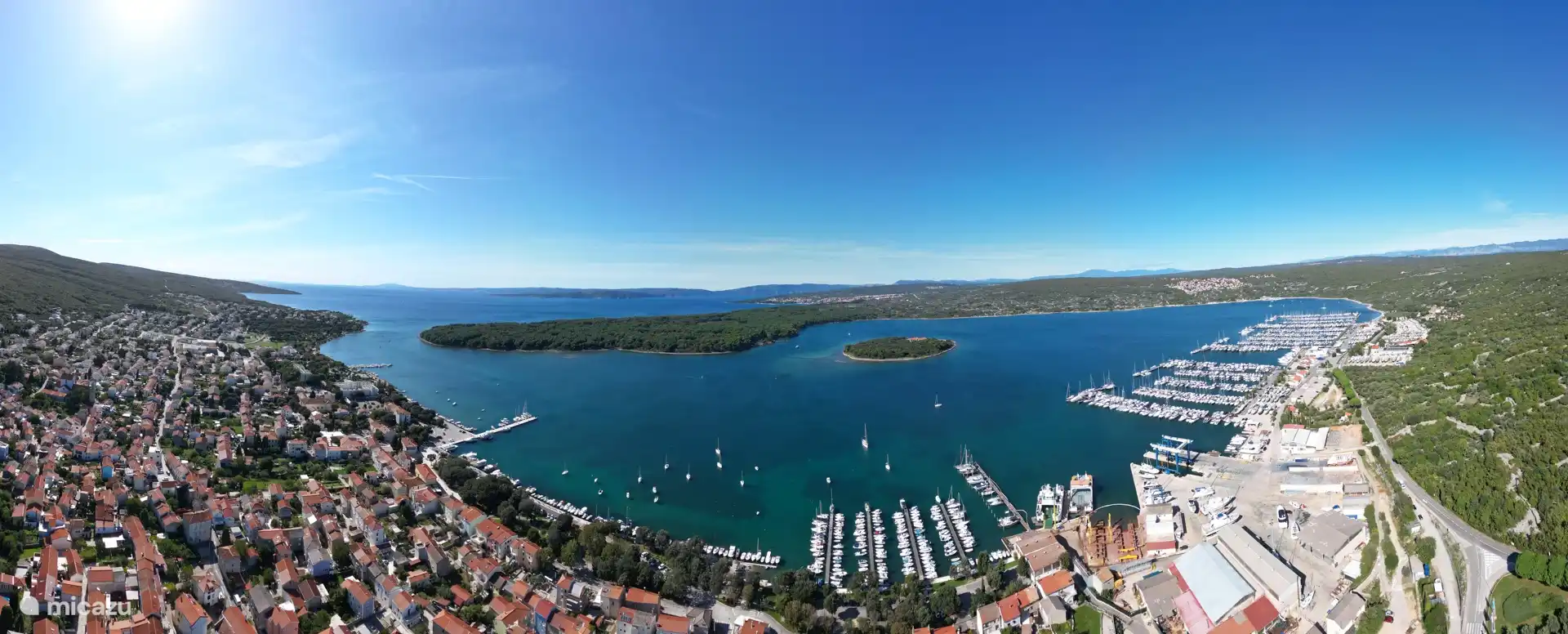 Ferienhaus Nina - Punat  in Kroatien, Krk, Punat - Ferienhaus
