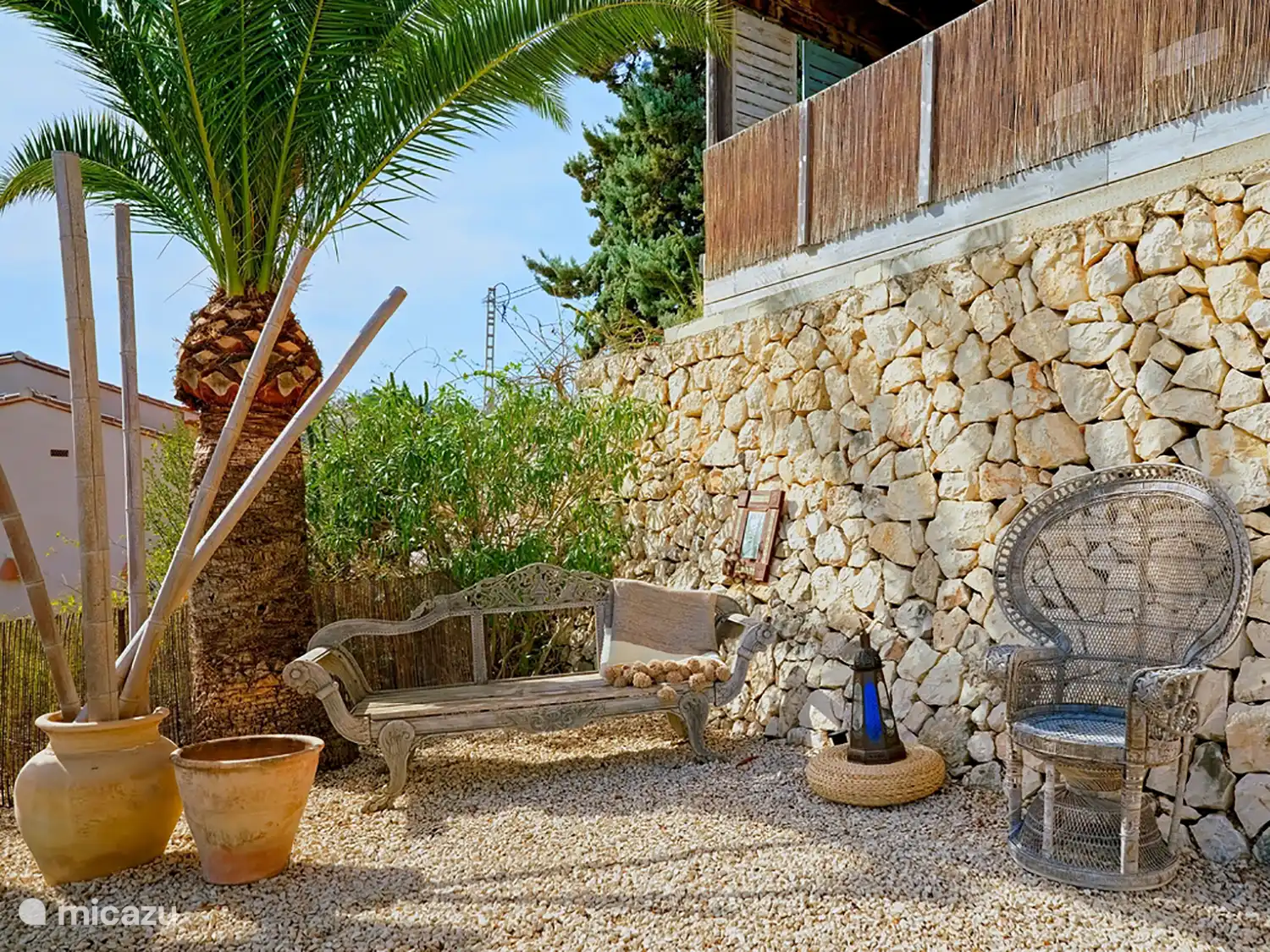 Casa la Gaviota - Überall finden Sie schöne Sitzgelegenheiten. 