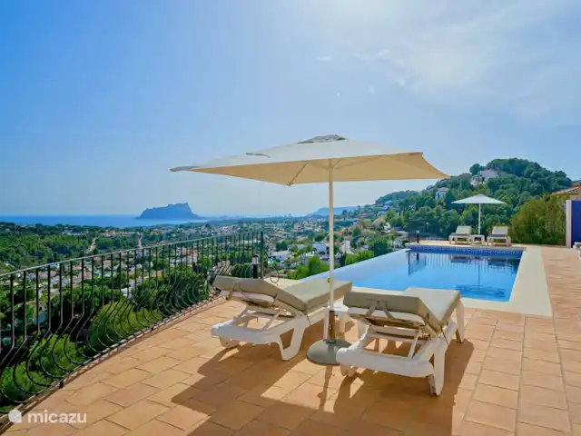 Casa la Gaviota | Espagne, Costa Blanca, Teulada - villa Casa la Gaviota - Piscine avec vue.
