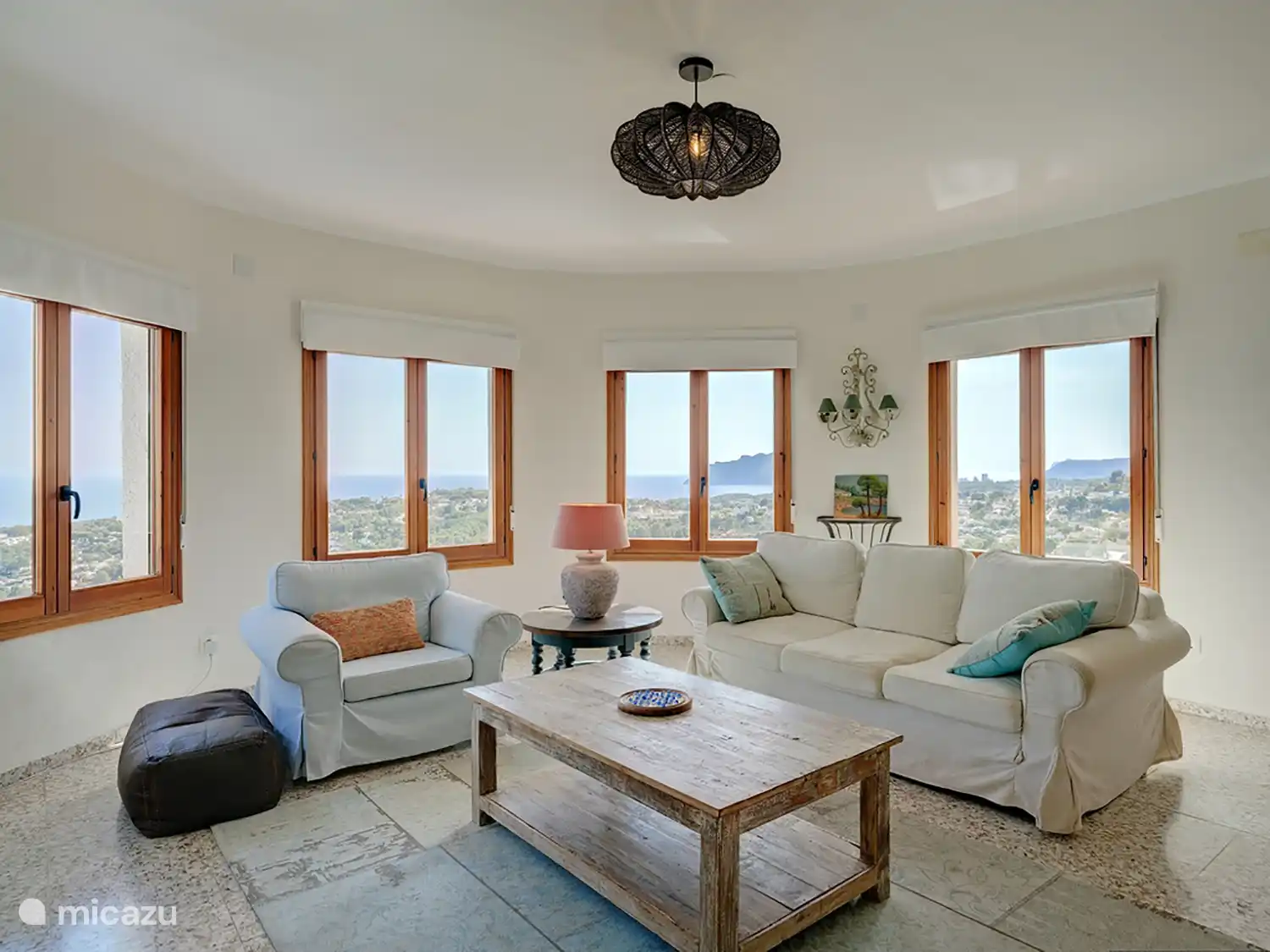 Casa la Gaviota - Wohnraum mit 180 Grad Blick. 