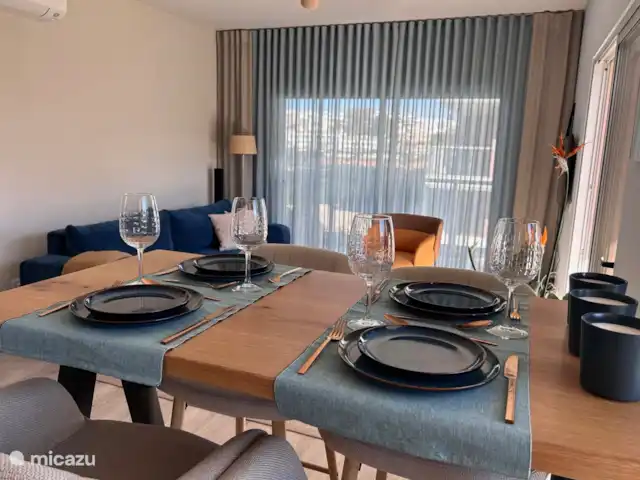 Casa Agosto Azul  huren in Portugal, Algarve, Praia da Rocha, Portimao - appartement Hoge eettafel met barkrukken