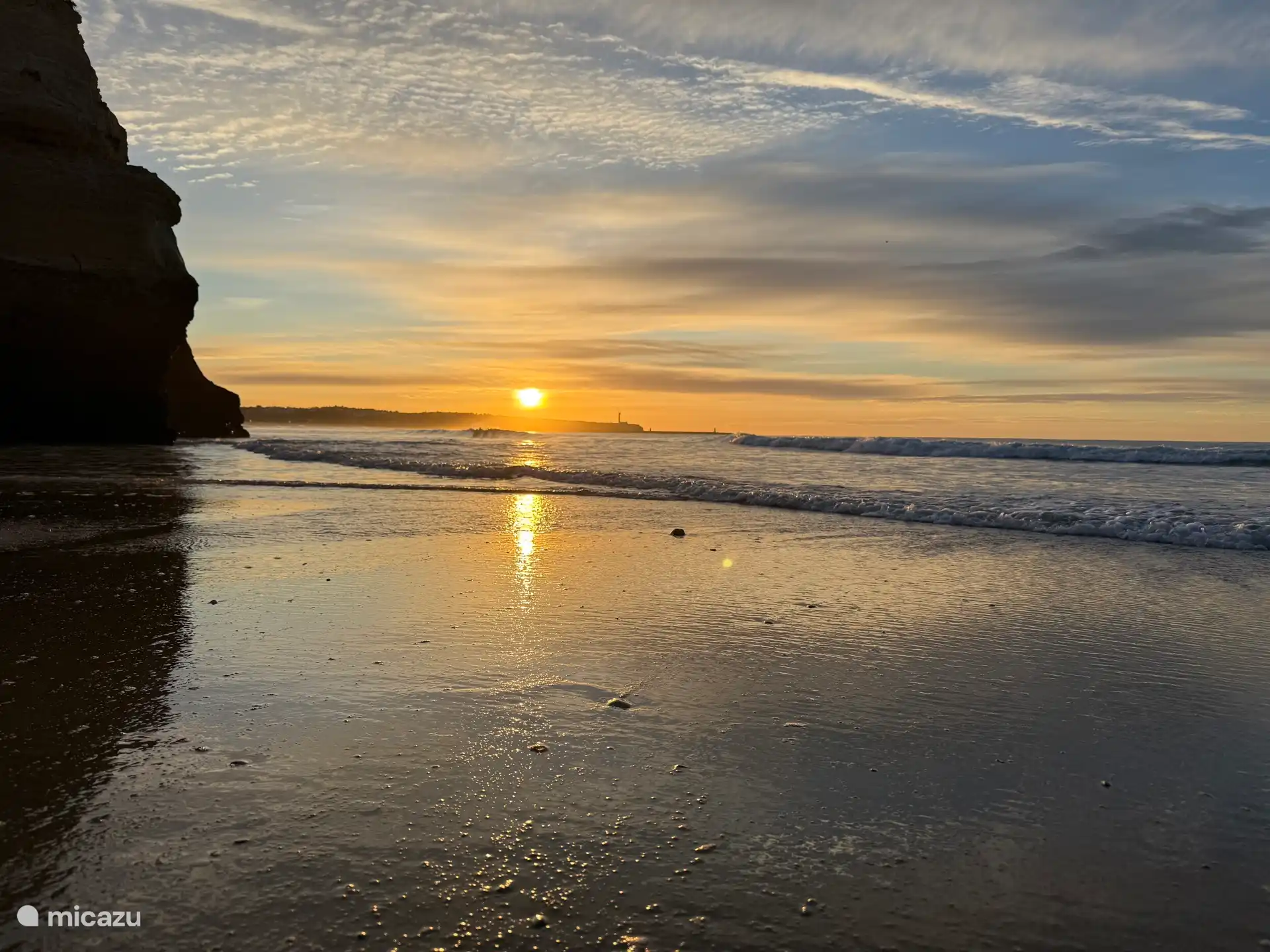 Sonnenaufgang Praia da Rocha 