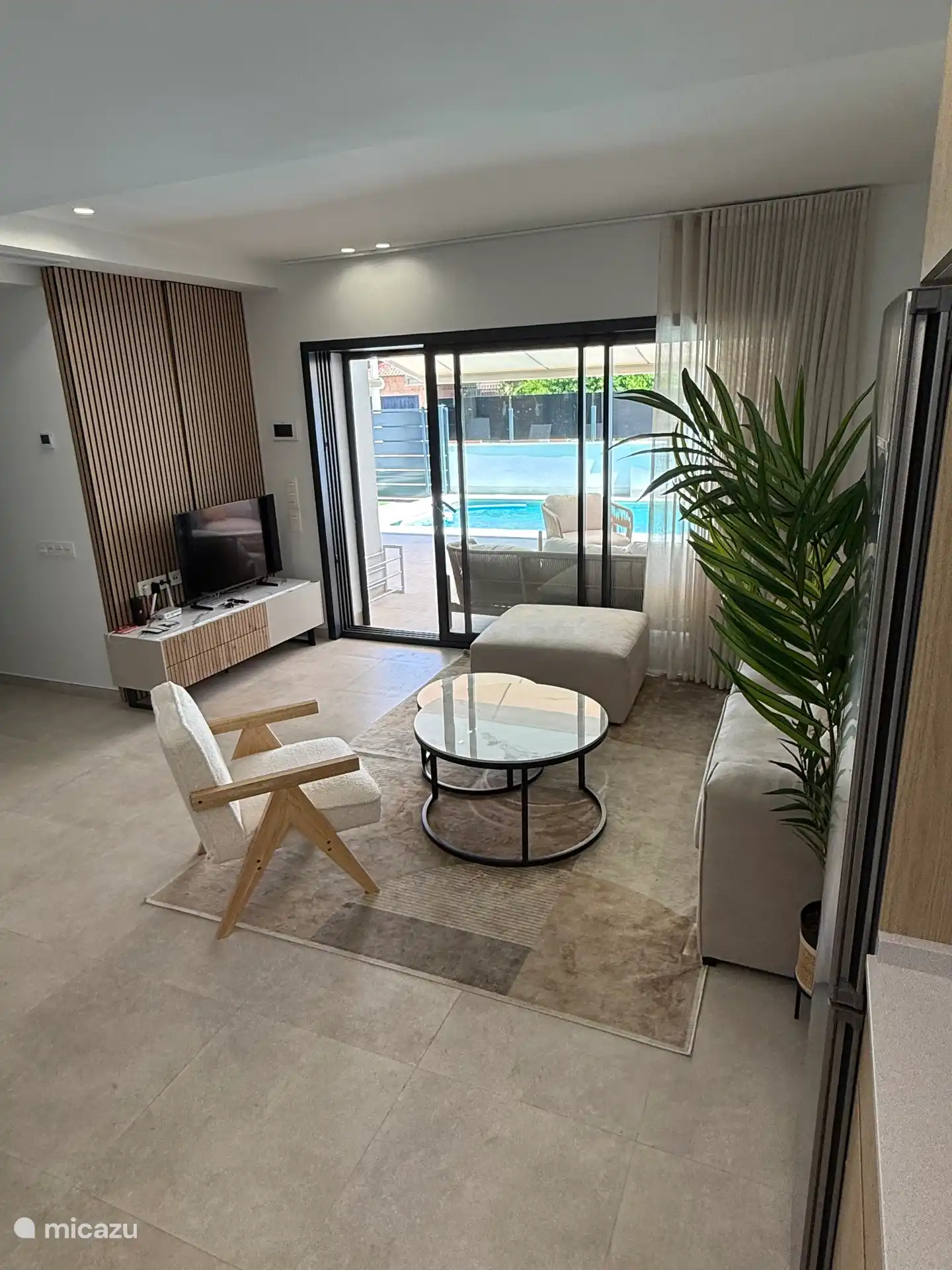 Salón estilo ibicenco