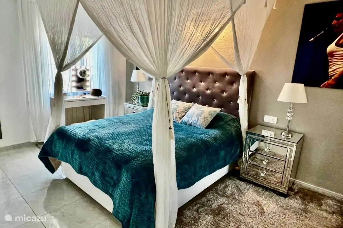 Die Villa Studio 44 in Benissa verfügt über 2 klimatisierte Schlafzimmer im 1. Stock.