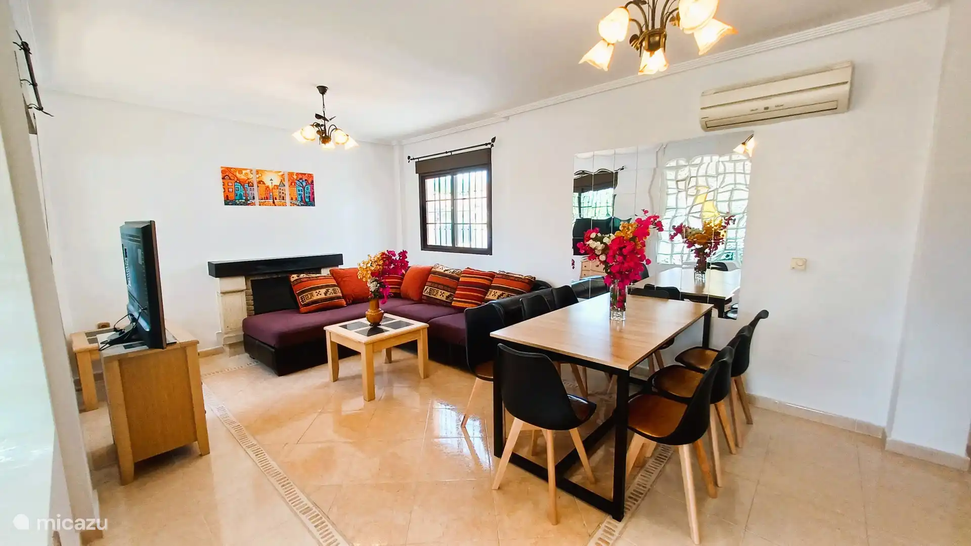 Sala de estar y comedor