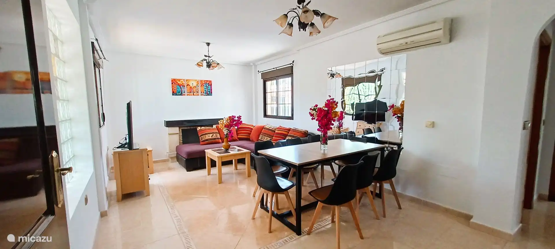 Sala de estar y comedor