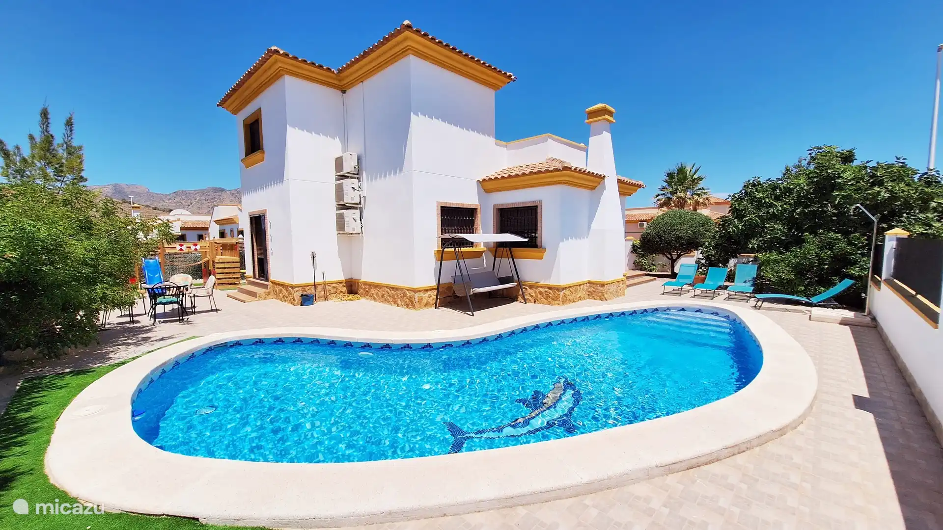 Casa Lila - piscina privada y parque infantil en España, Costa Blanca, Hondón de las Nieves - villa