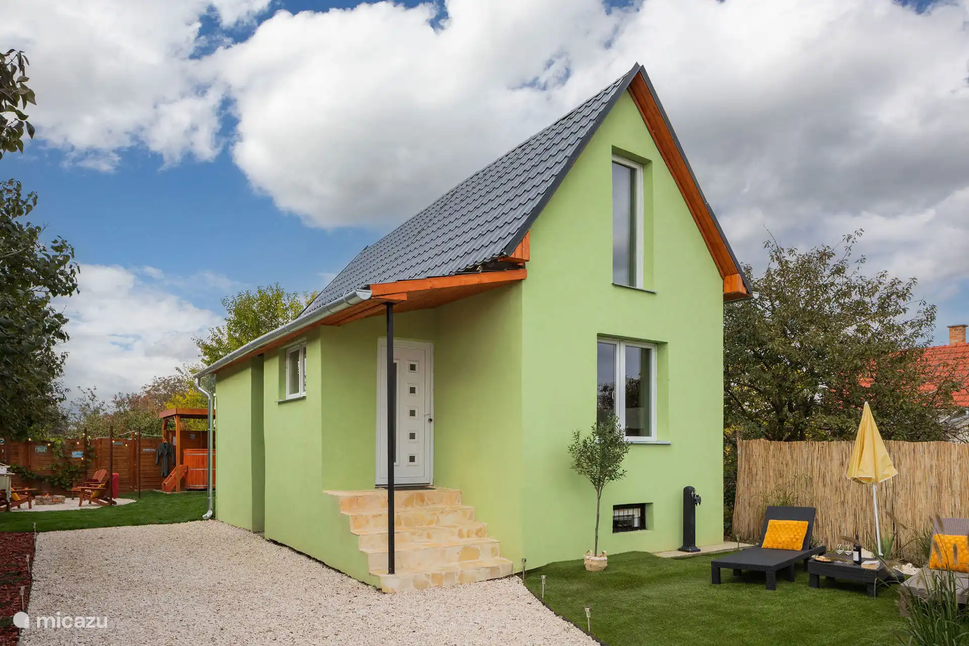 Welkom in je groene oase – knus, privé en helemaal voor jou.