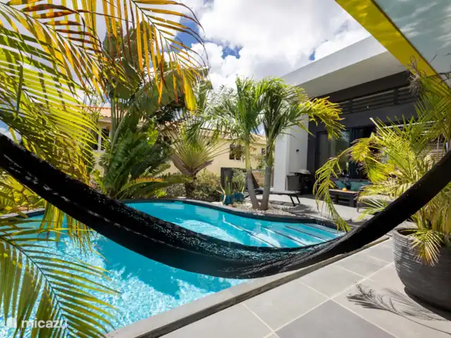 Tropisch Paradijs bij Jan Thiel huren in Curaçao, Banda Ariba (oost), Jan Thiel - villa Prive zwembad