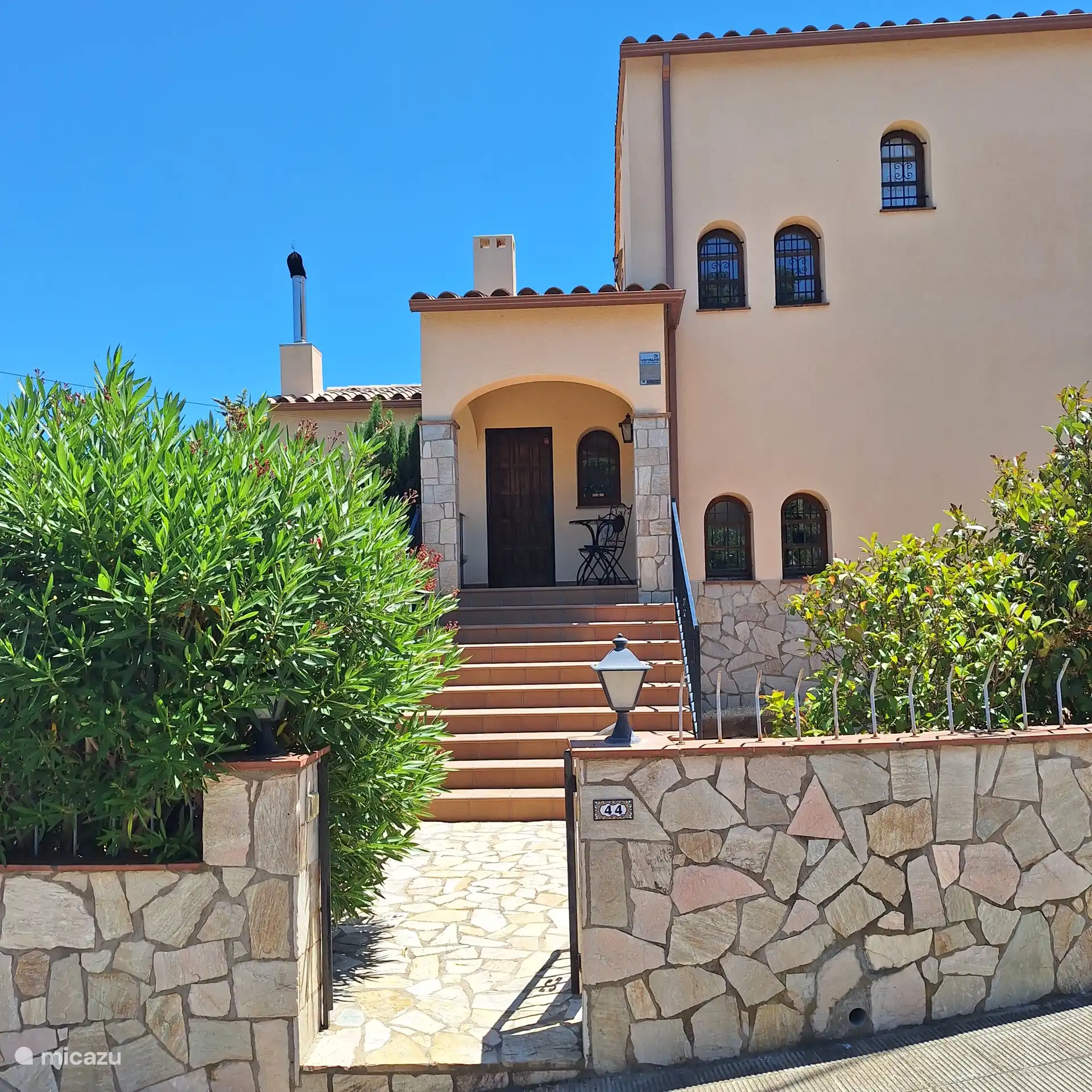 Eingang an der Haustür