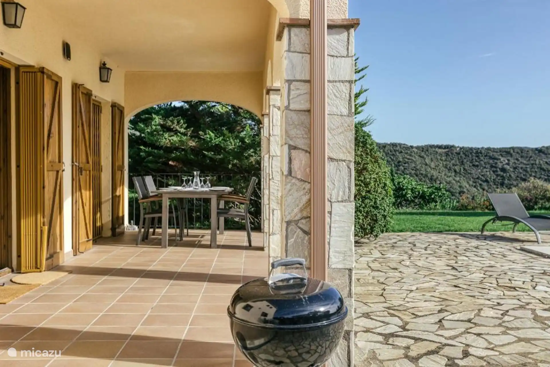 Terrasse im Erdgeschoss